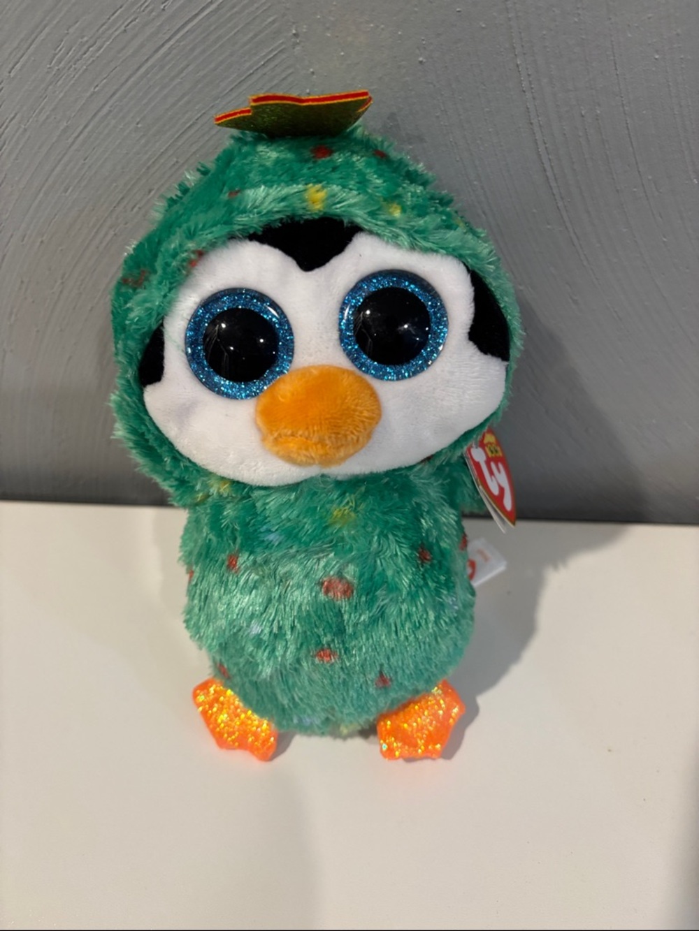 Ty Beanie Boo Noel penguin with tag